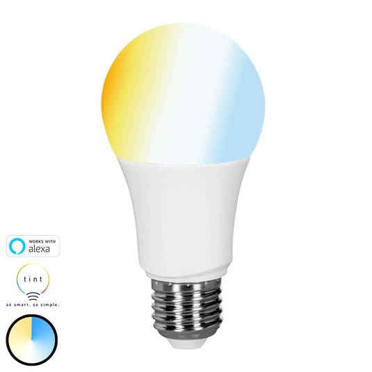 Mueller Light tint white LED bulb E27 9 W, CCT