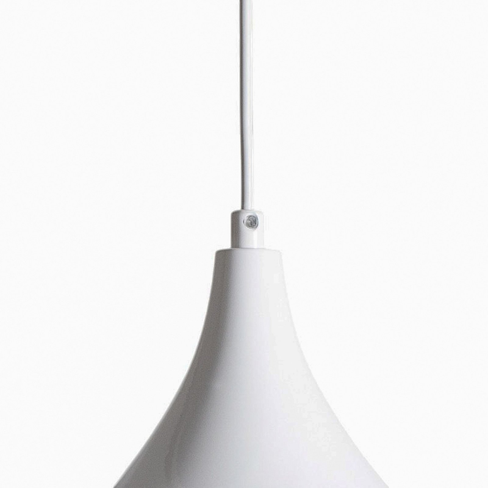 Hängeleuchte Genisy, weiß, Ø 31 cm, Metall, E27