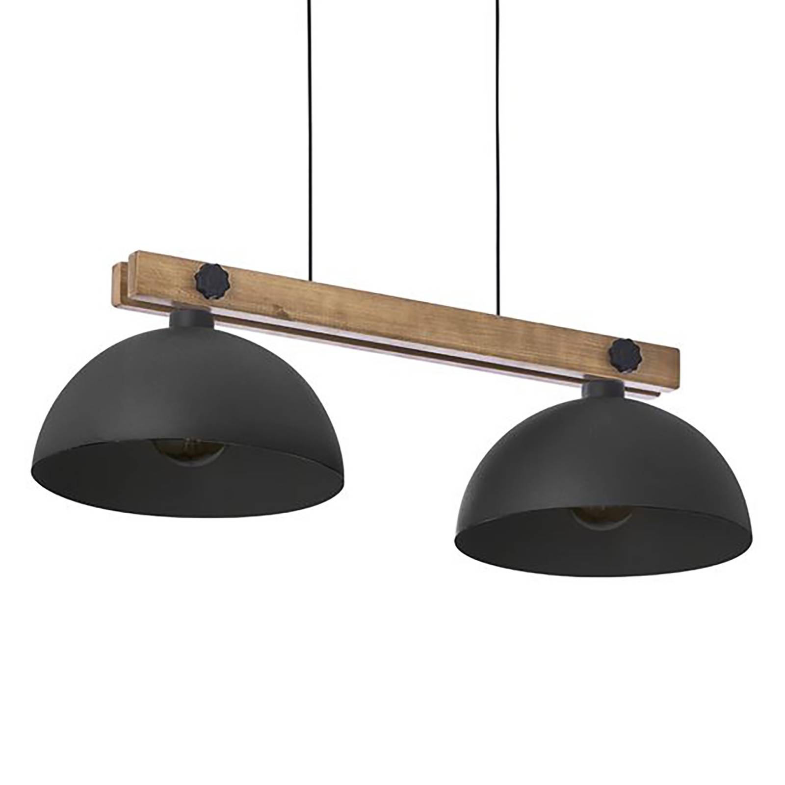 Envostar Pendant Light - Living / Dining Room - Hanging Light - dimmable - Country House / Rustic - Black
