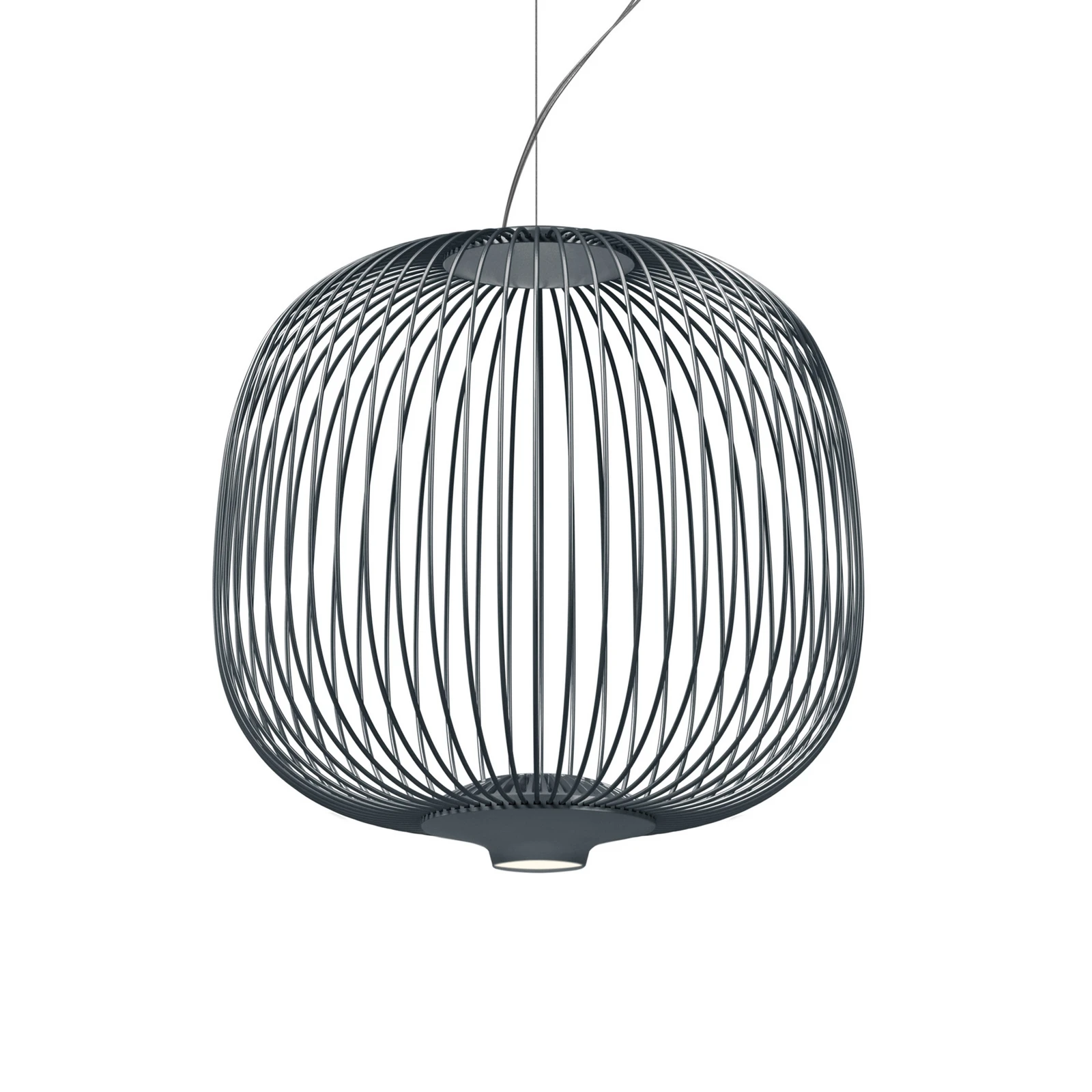 Foscarini Spokes 2 LED viseča svetilka z možnostjo zatemnitve grafit