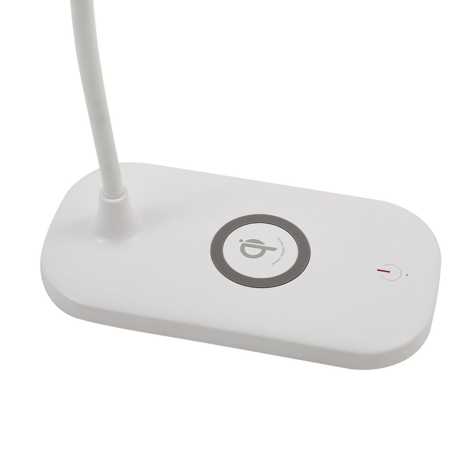 Siona LED Lampe de Table CCT Dim. w/Charger Blanc - Lindby