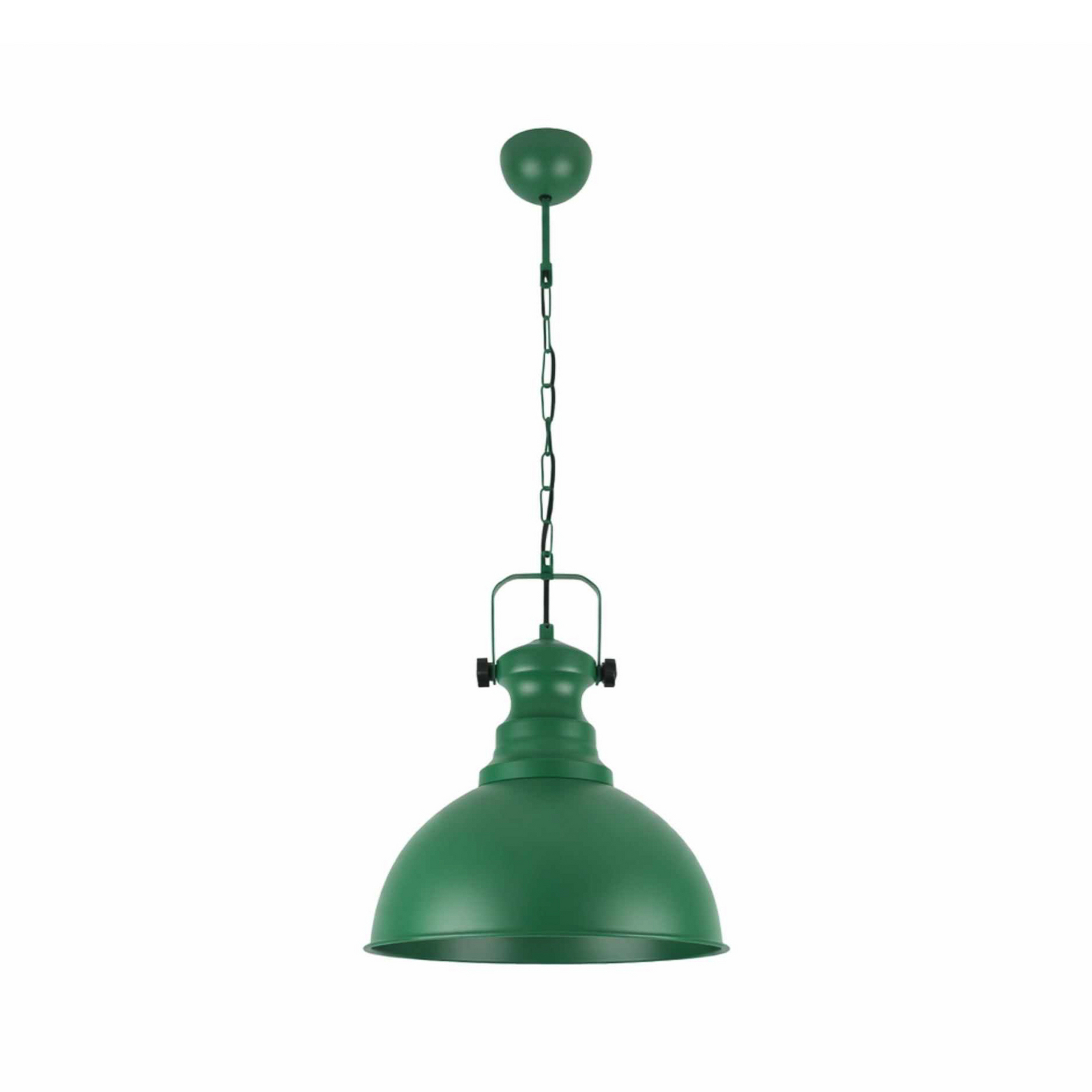 Hängeleuchte Kure, grün, Ø 31 cm, Metall, E27