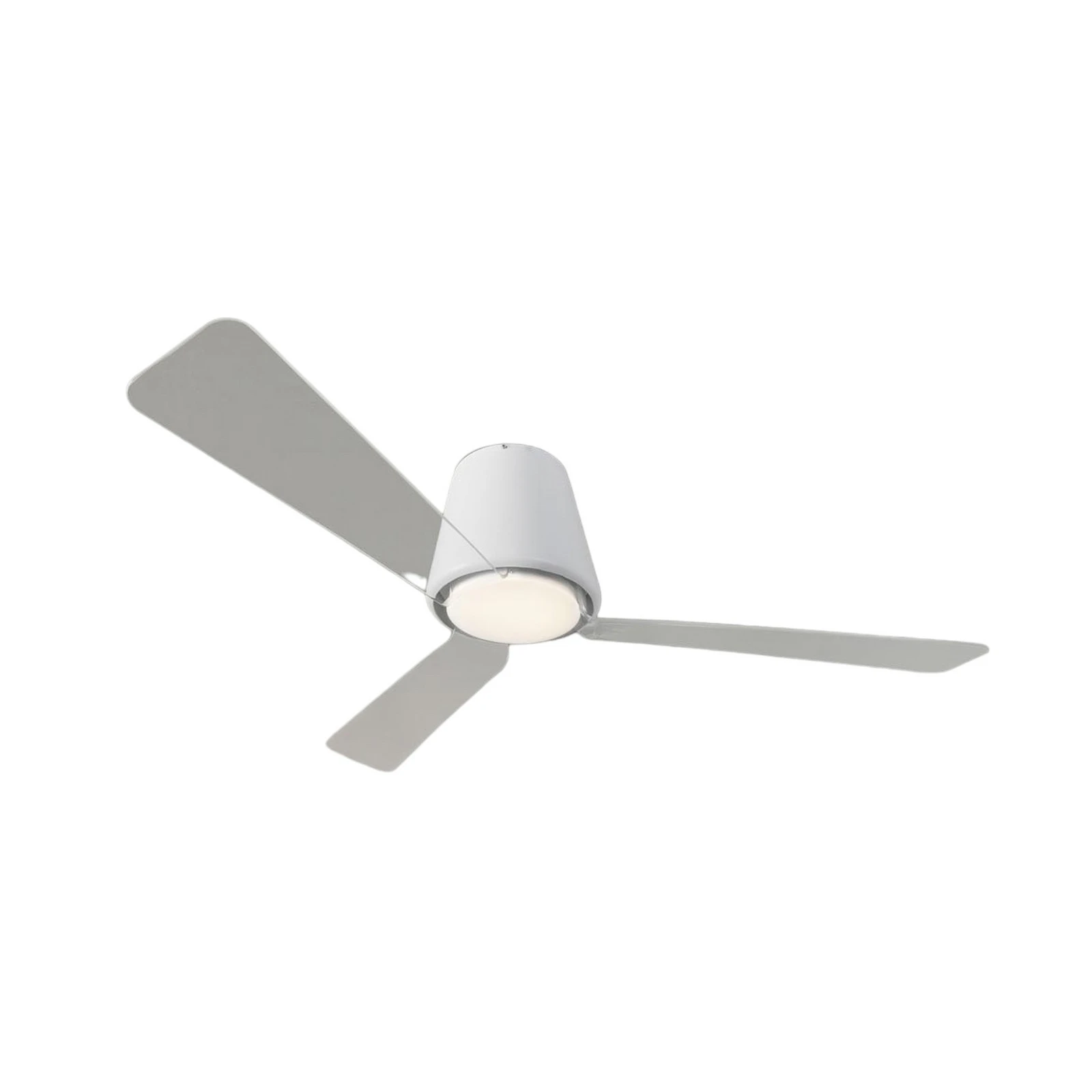 Zeitloser Deckenventilator Garbí mit LED-Licht