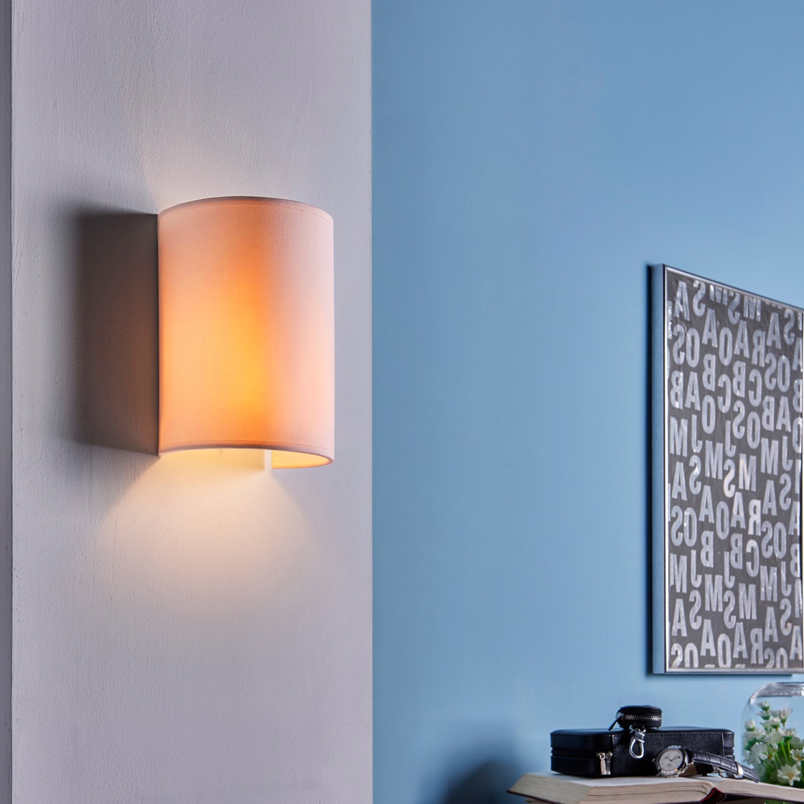 Annalisa Round Wall Lamp White - Lindby