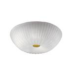 Kolarz Murano Sagredo plafondlamp, opaal, Ø 30 cm, Murano glas