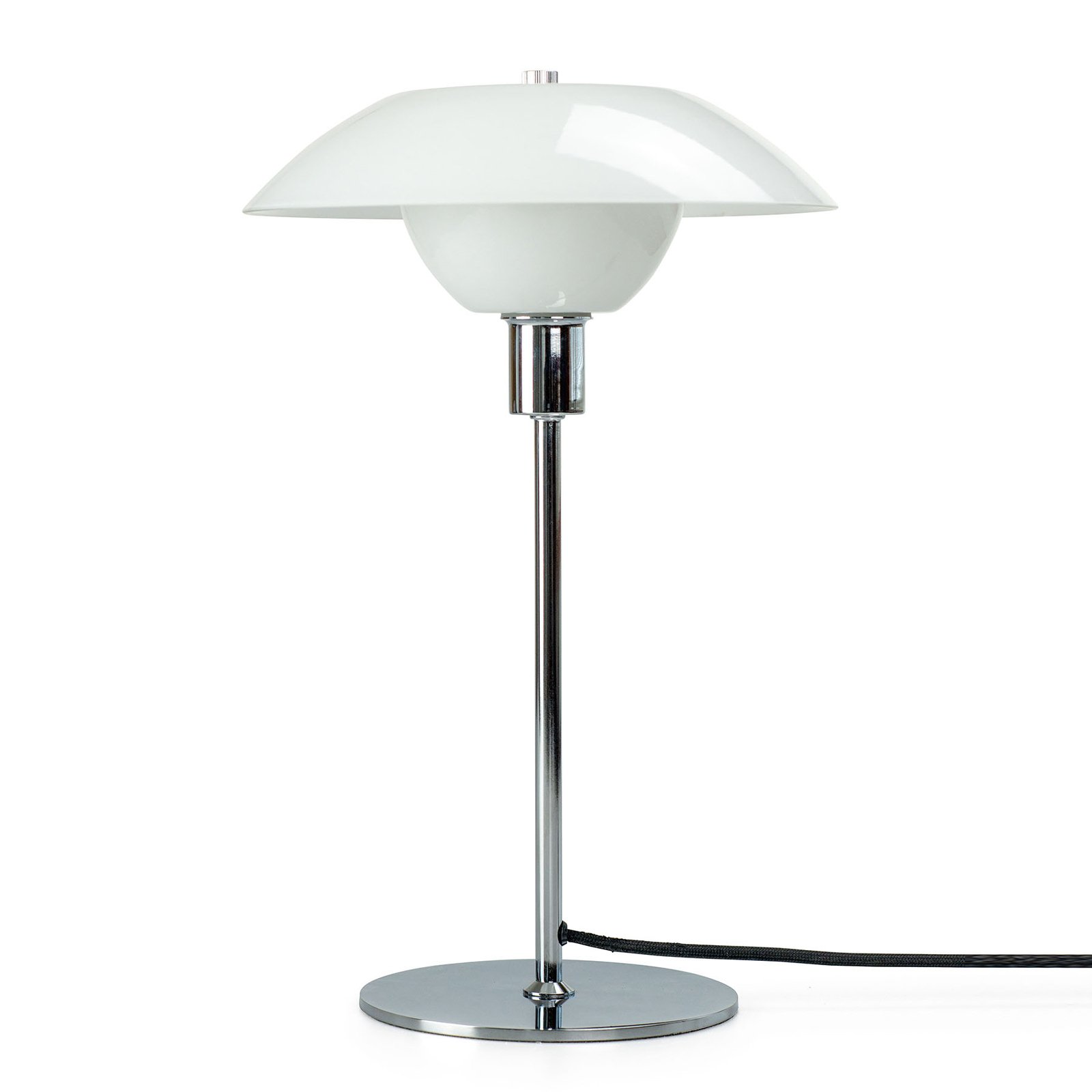 Dyberg Larsen Bergen table lamp, lampshade Ø 25 cm