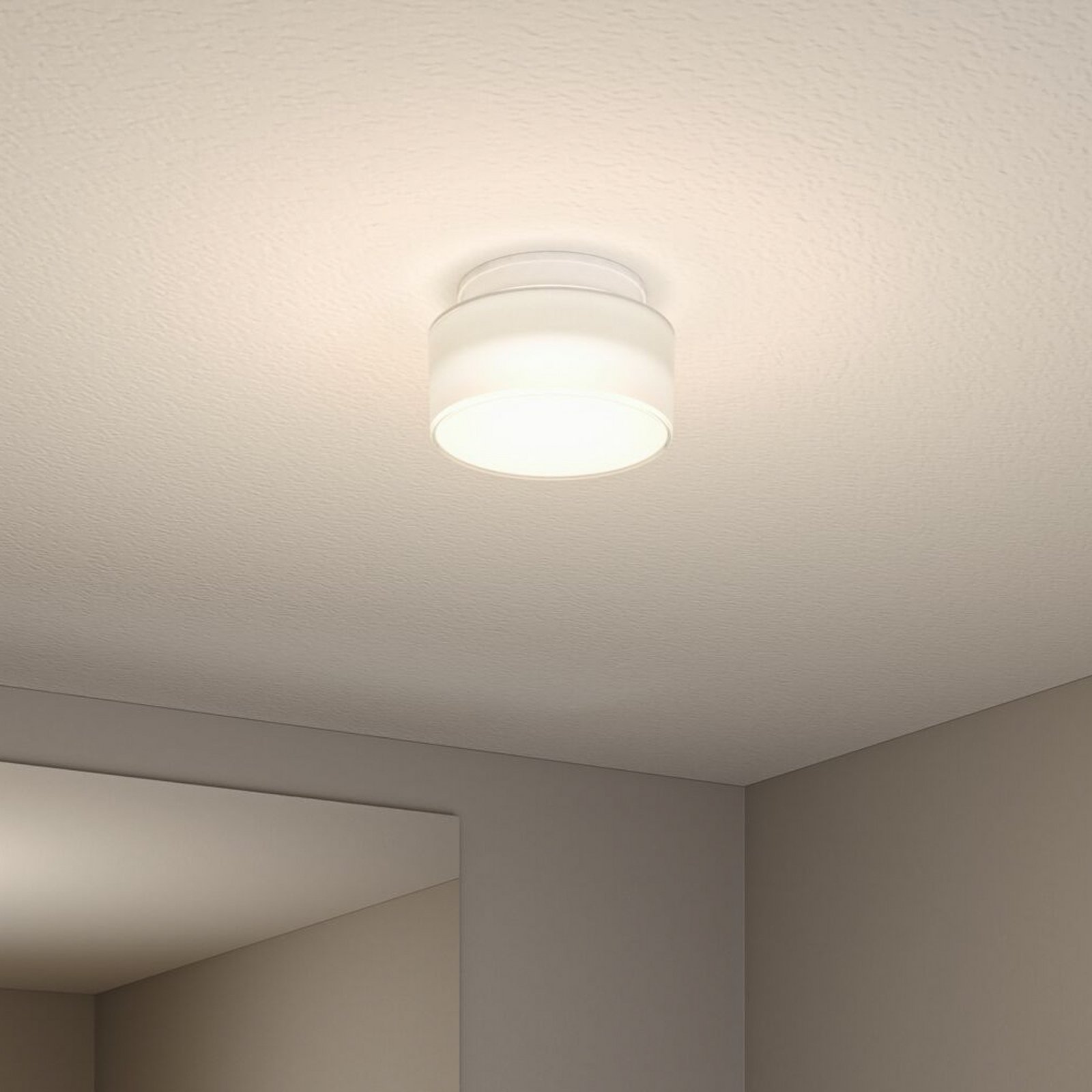 Paulmann LED stropní svítidlo Maro, bílé, Ø 16 cm, IP44 Paulmann LED stropní svítidlo Maro, bílé, Ø 16 cm, IP44