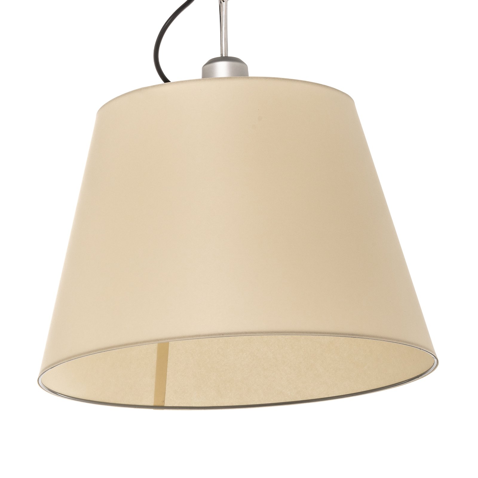 Tolomeo Mega Stehleuchte m/Dimmer Ø360 Pergament/Alu - Artemide