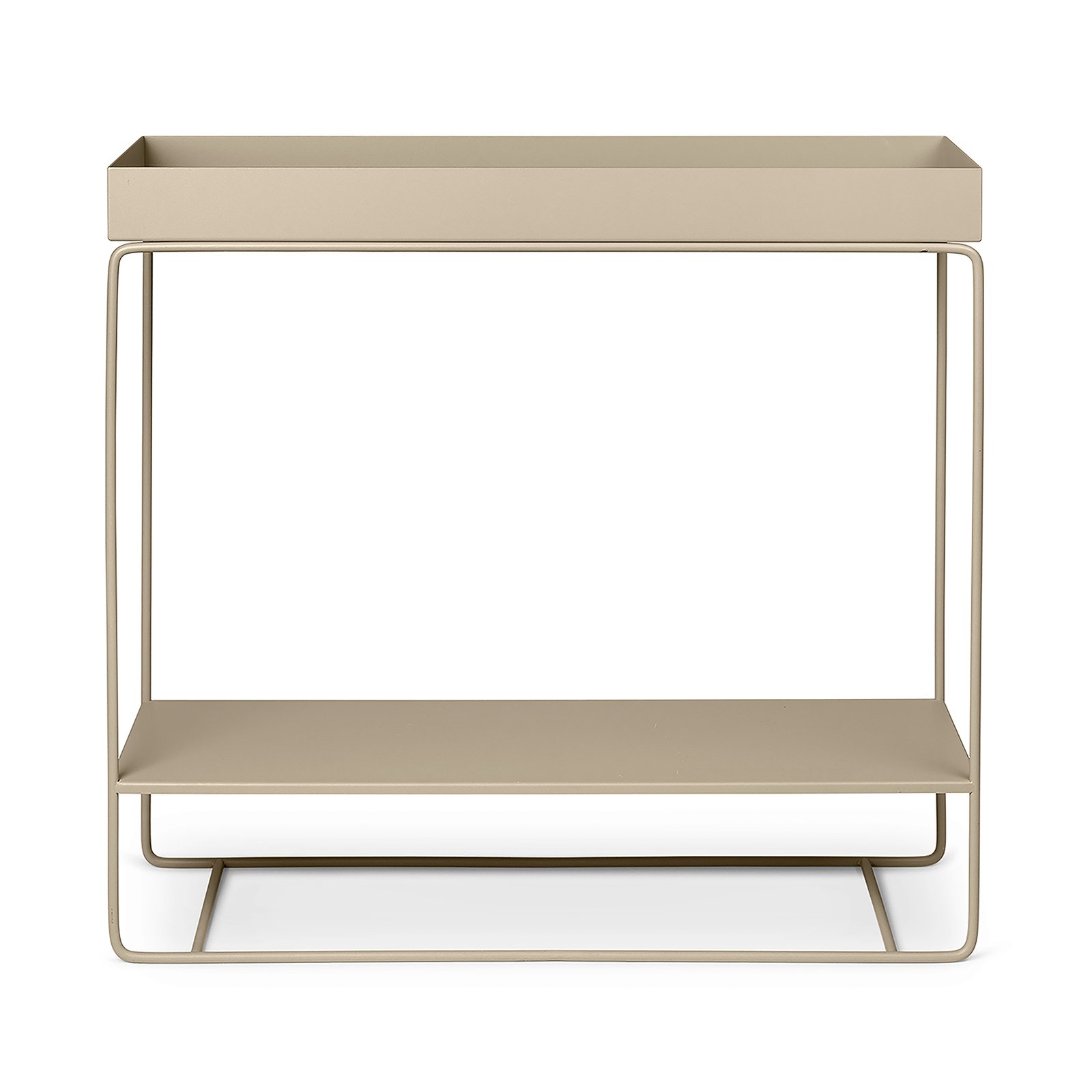 ferm LIVING Plantenbak Twee Etages, beige, 80 x 25 x 75 cm