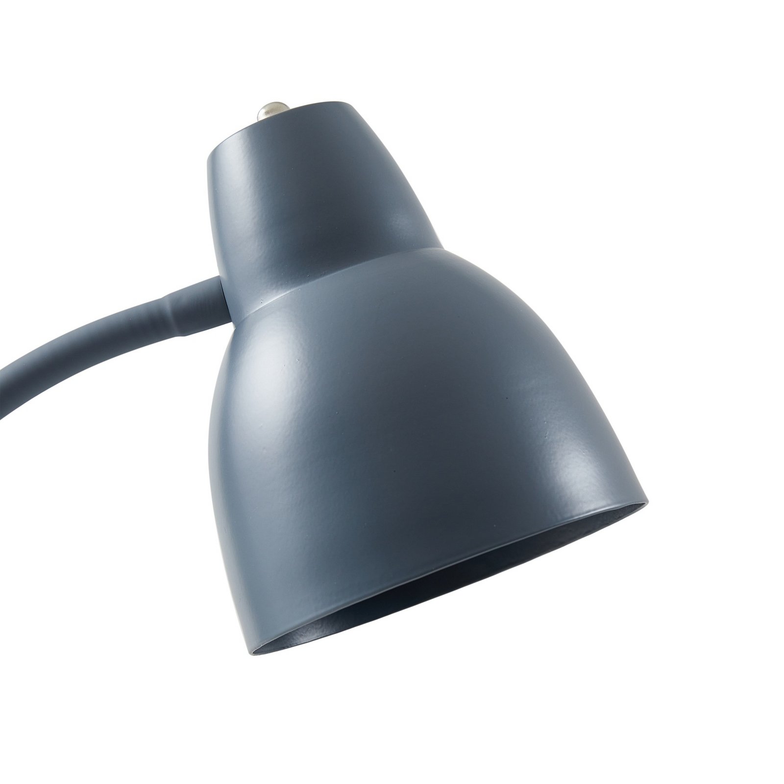 Lindby lampe sur pied Tebbi, bleu, métal, hauteur 150 cm