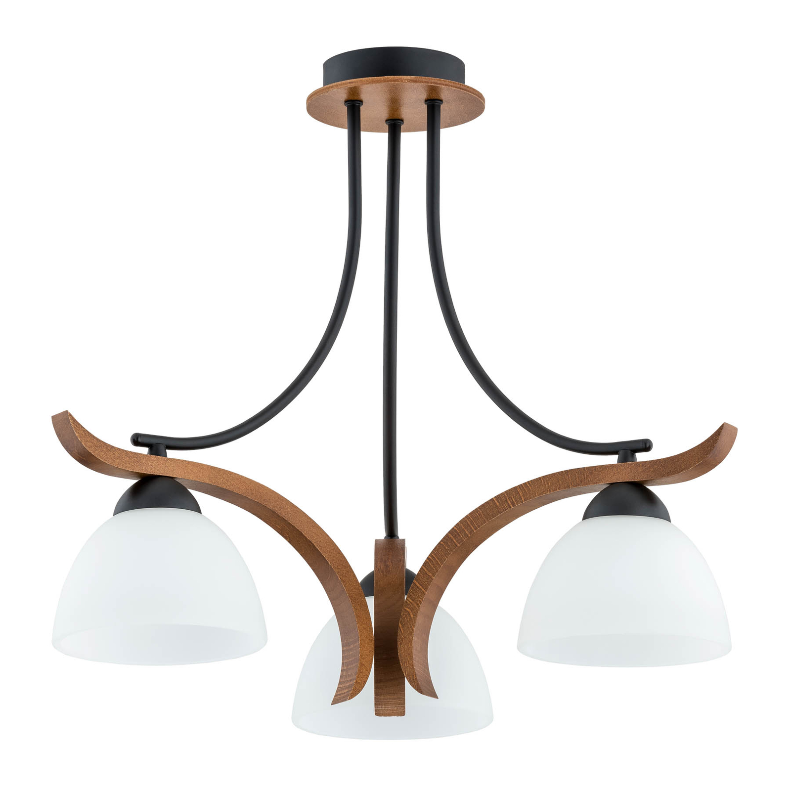 Plafonnier Brakel à trois lampes