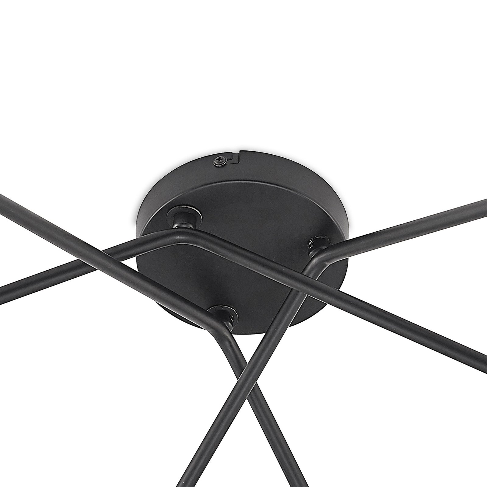 Lioma 6 Plafondlamp Black - Lindby