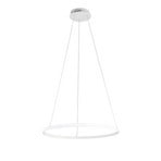 LED hanglamp Axis, Ø 60 cm, wit, metaal, CCT