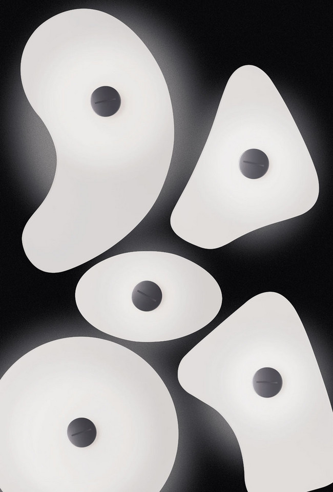 Foscarini Bit 3 Vägglampa, vit från Foscarini
