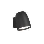 Applique d'extérieur LED Nut de Bover, noir, aluminium/acier