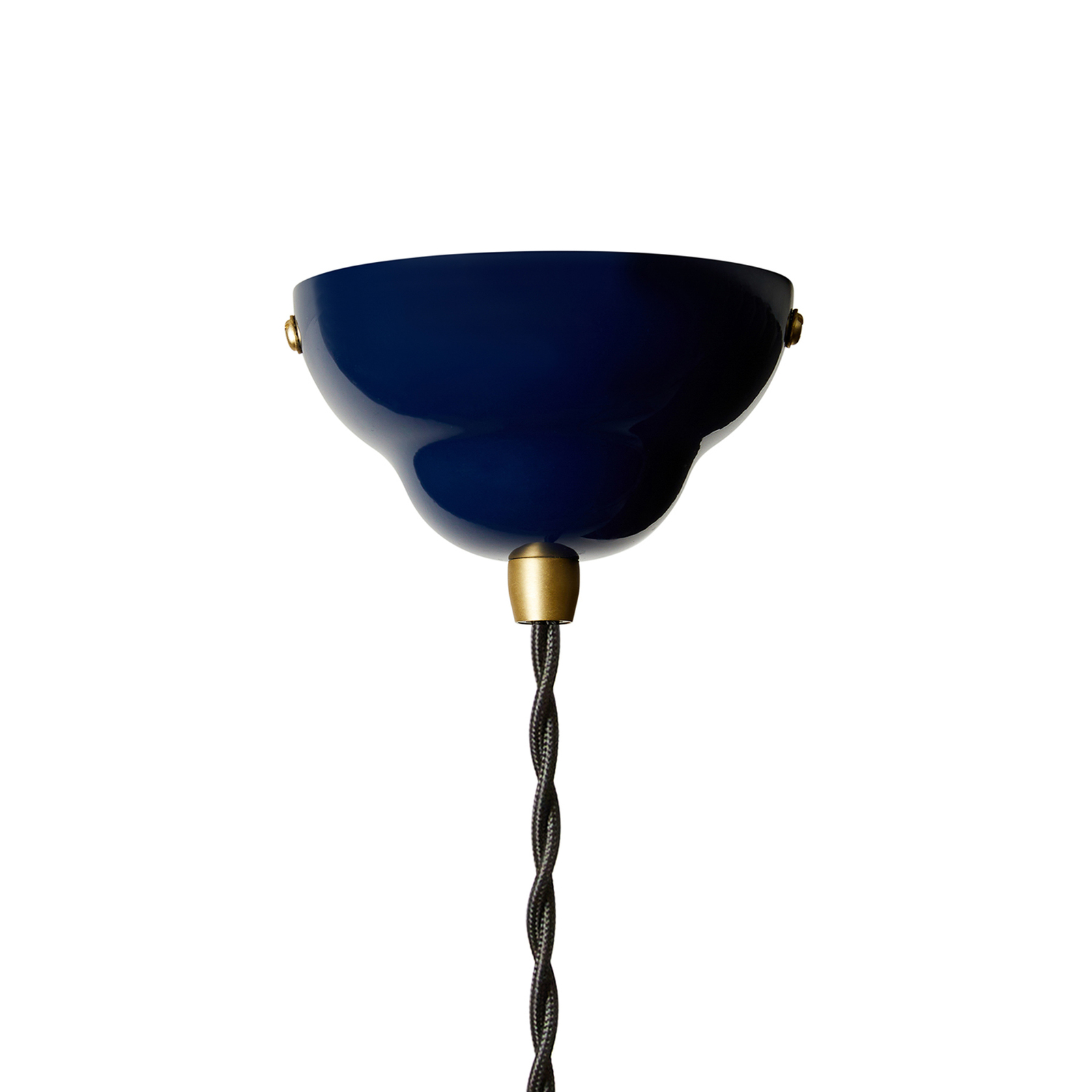 Anglepoise Original 1227 Brass Midi hanglamp blauw