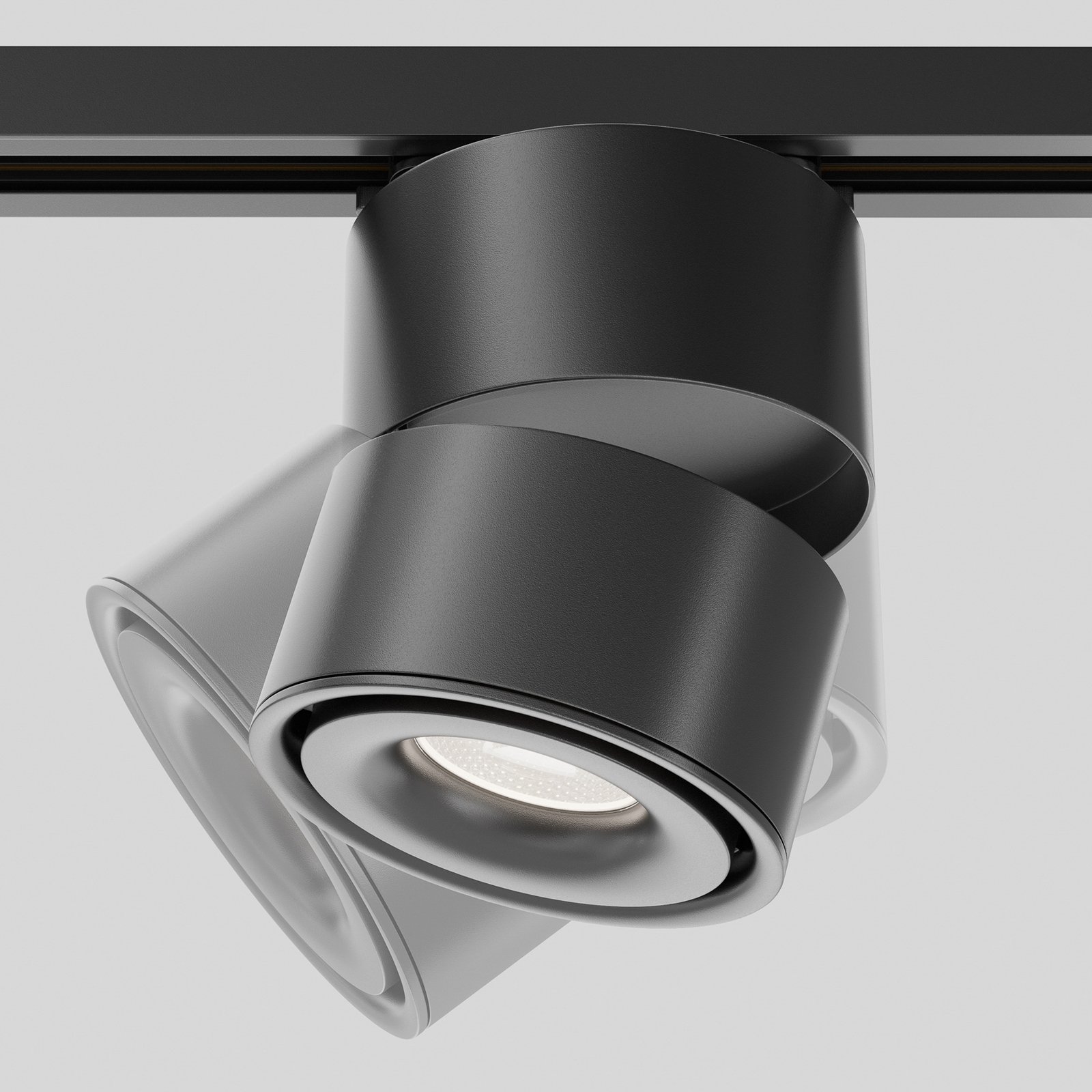 Maytoni Yin LED-spot Unity-systeem, triac, 940, zwart