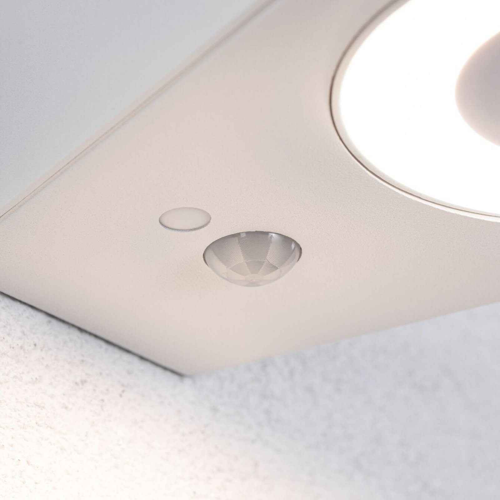 Silma Außen Wandleuchte m/Sensor SWR Weiß - Paulmann