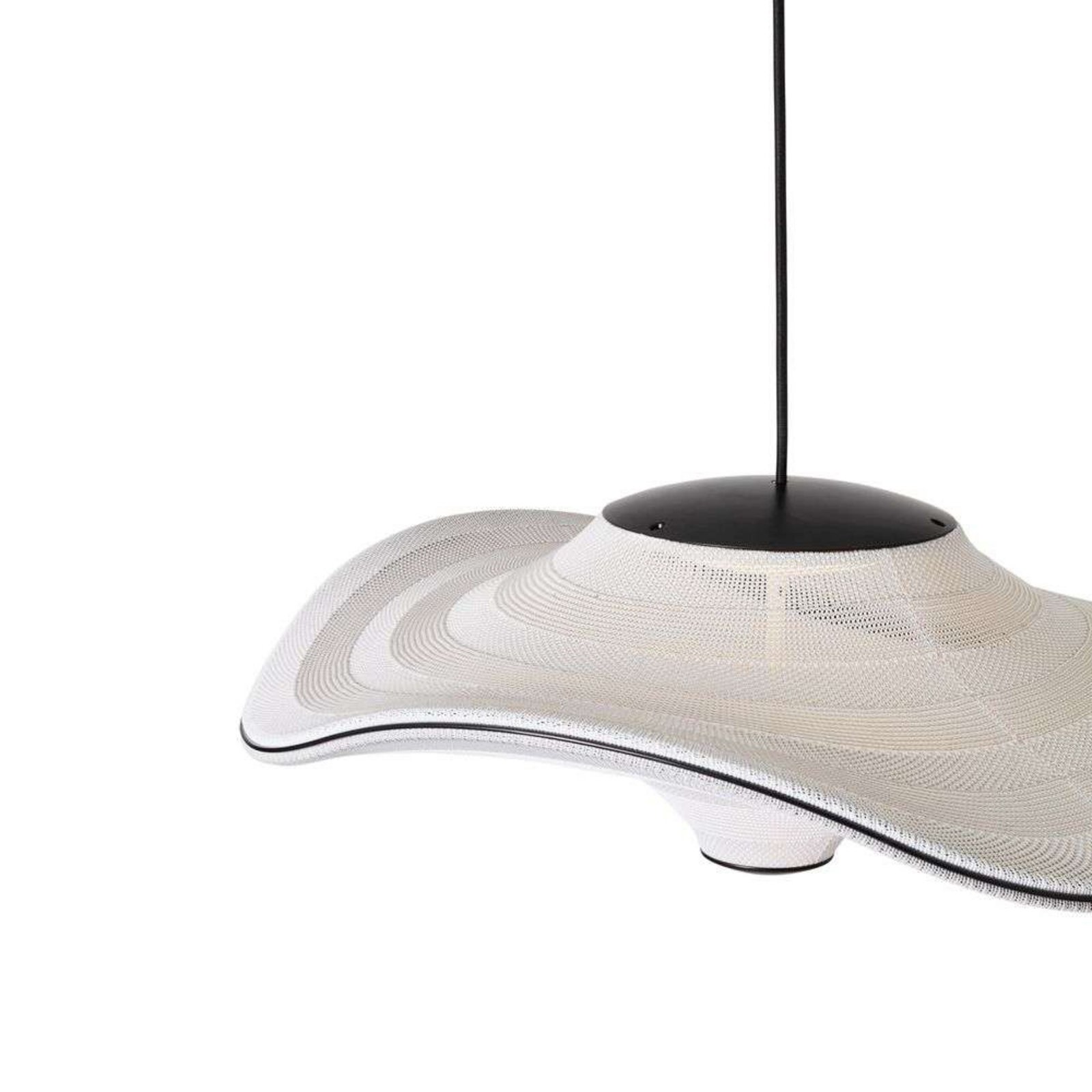 Flying Ø58 LED Lustră Pendul Ivory White - Made By Hand