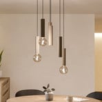 EGLO hanglamp FARIOLO, beige, Ø 48 cm, 6-lamps, metaal