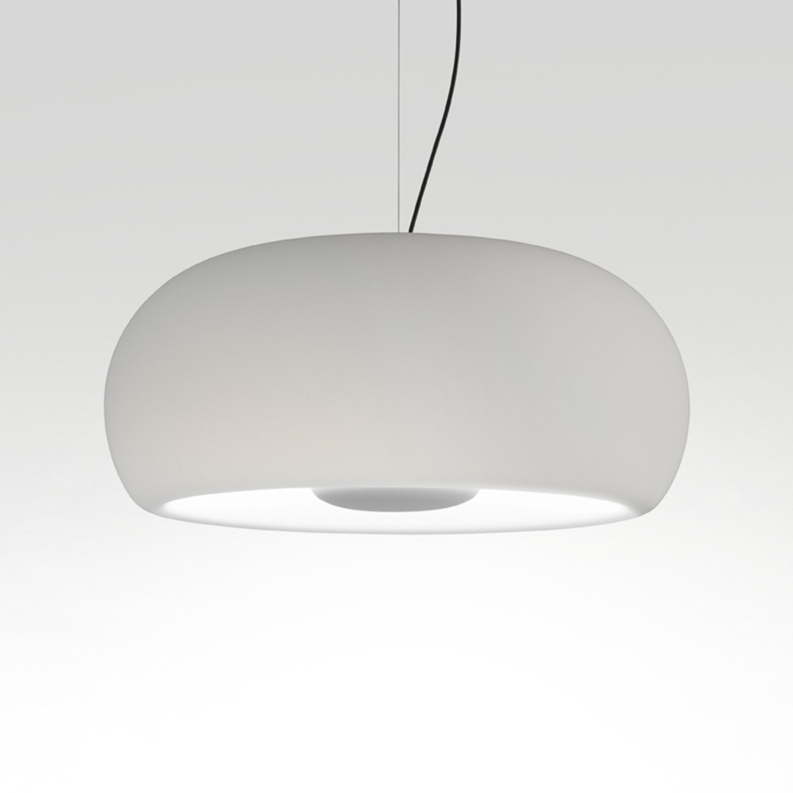 MARSET Vetra LED pendant light, Ø 43 cm, white