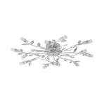 Lindby LED-Deckenleuchte Bolonia, bronze/weiß, Ø 80 cm