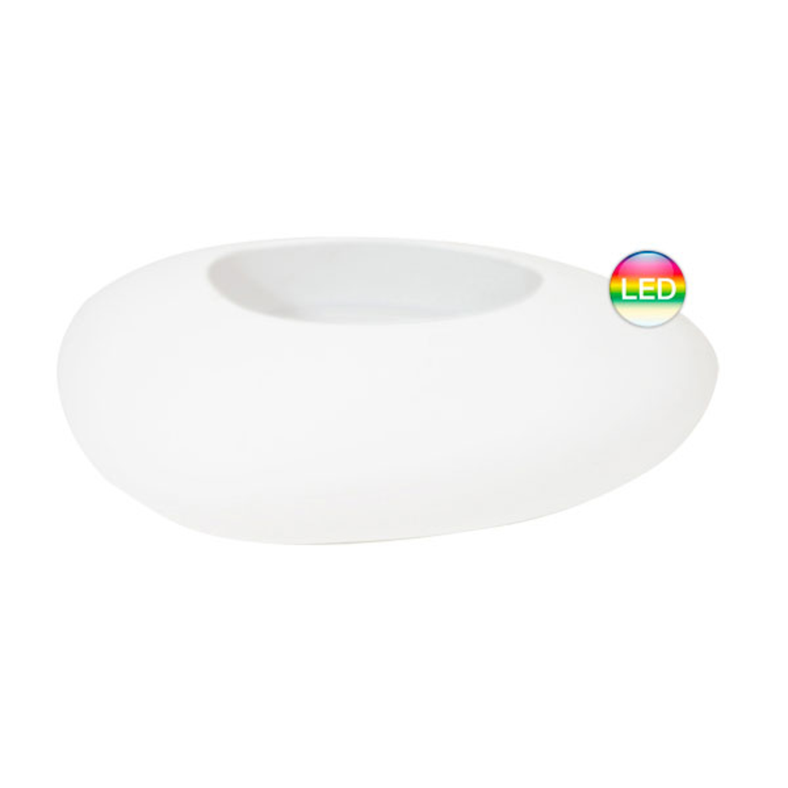 Dekorativní lampa Storus VI LED RGBW, bílá barva pro výsadbu