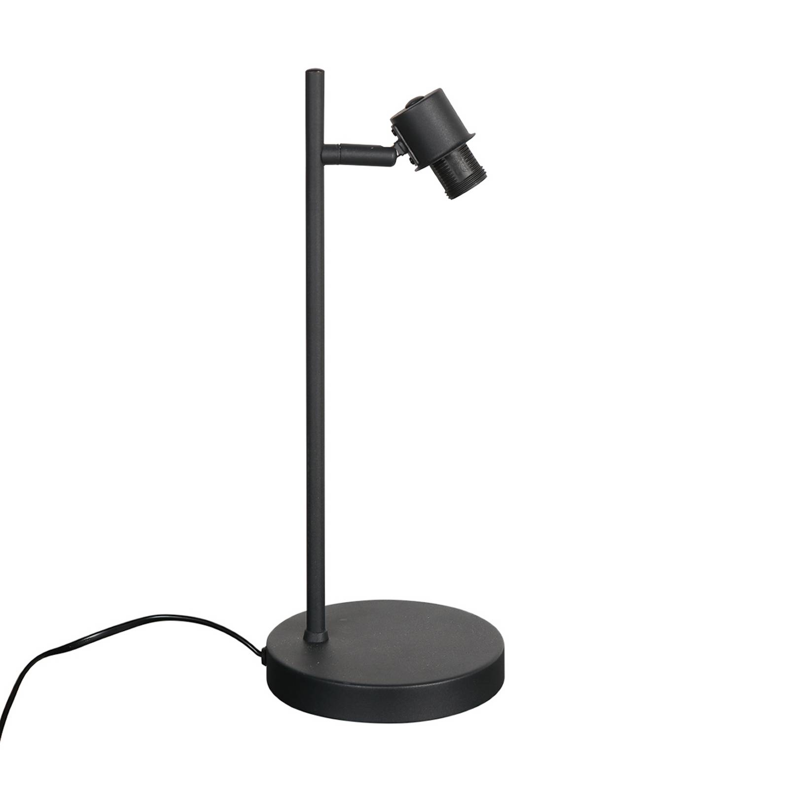  Mexlite Tischleuchte Sumba, Schwarz, Bambus Natur/schwarz, E14 