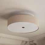 Globen Lighting Noah -kattovalaisin, halkaisija 65 cm, beige