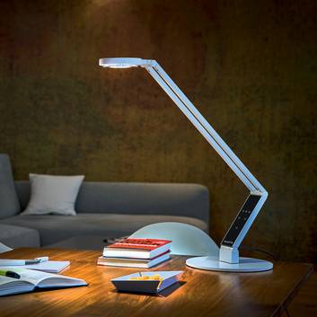 Luctra Table Radial lámpara de mesa LED pie