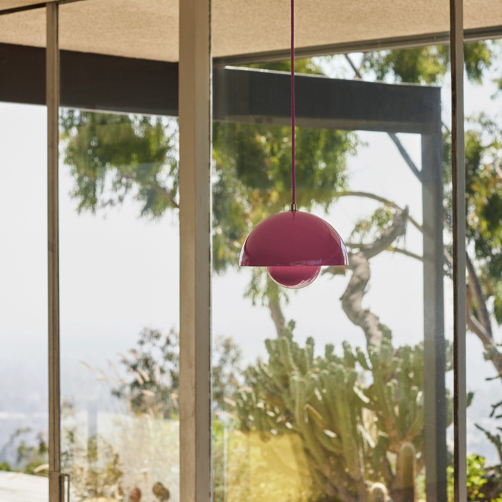 Závesné svietidlo Flowerpot VP1 ružové - &Tradition