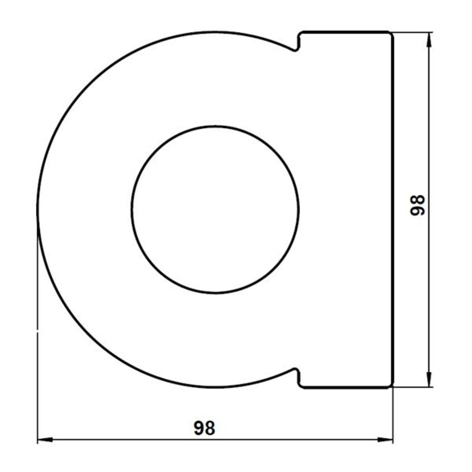 Hausnummer - Buchstaben