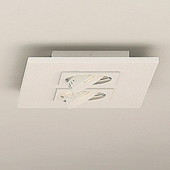 Milan Marc - lampa sufitowa LED, 2-pkt. wychylna