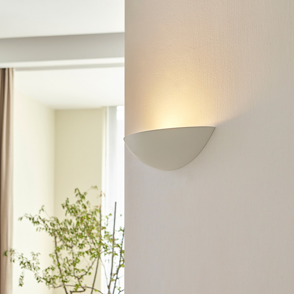 Lindby Guilia Vägglampa, vit från Lindby