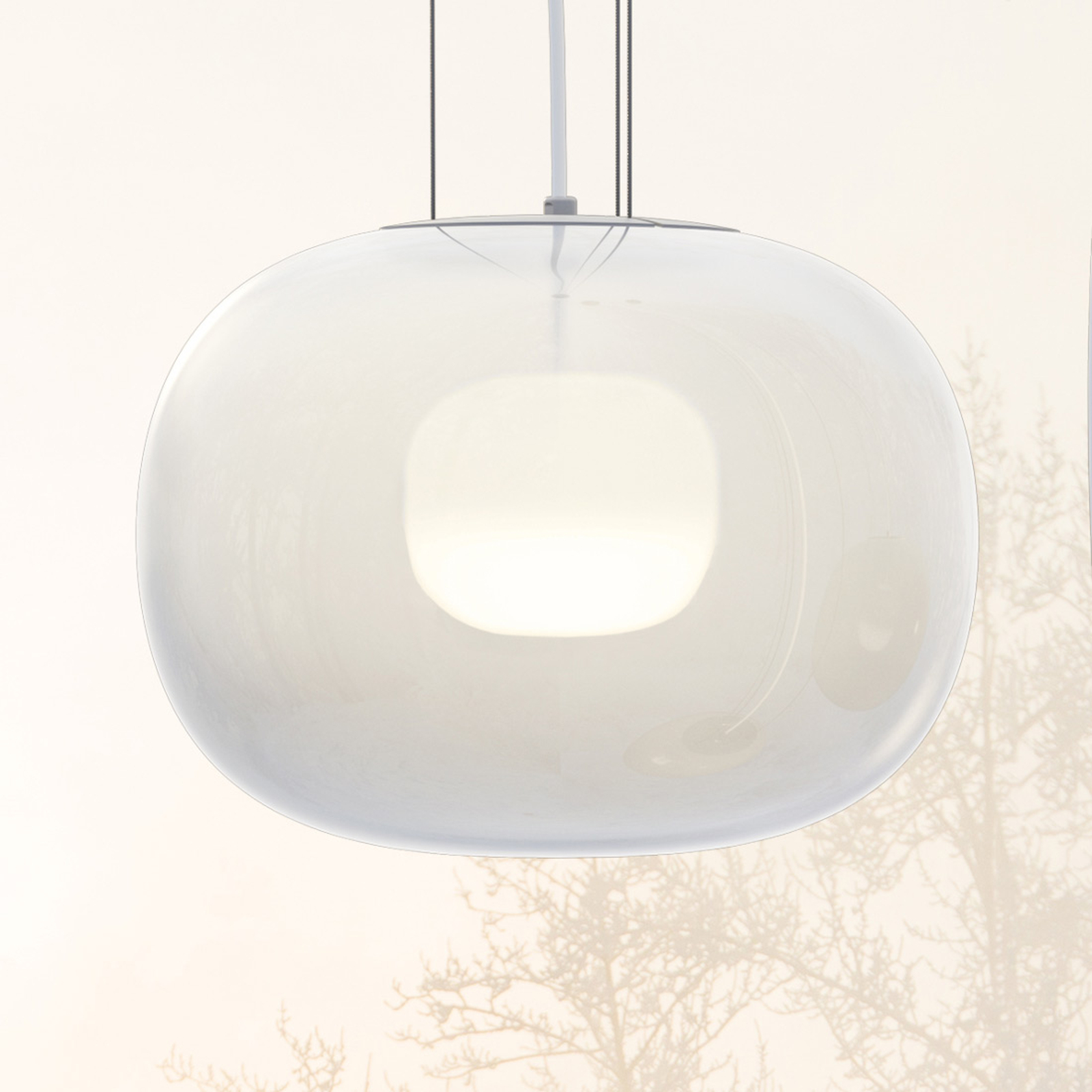 LED-Hängeleuchte SNÖ, 3.000K, DALI