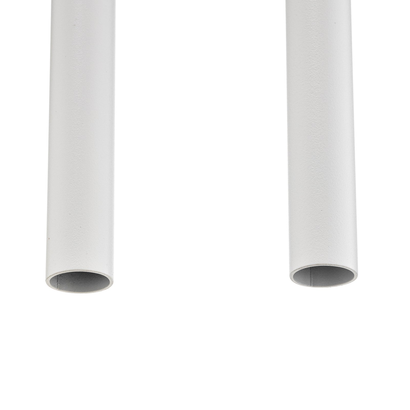 Thin hanglamp, wit, 5-lamps, linear