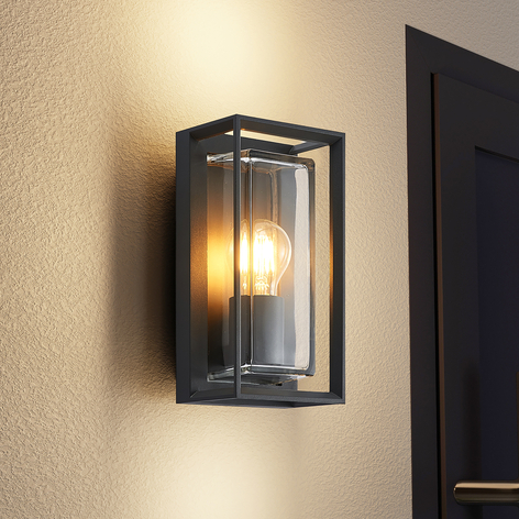 Arcchio Ismera outdoor wall light with glass