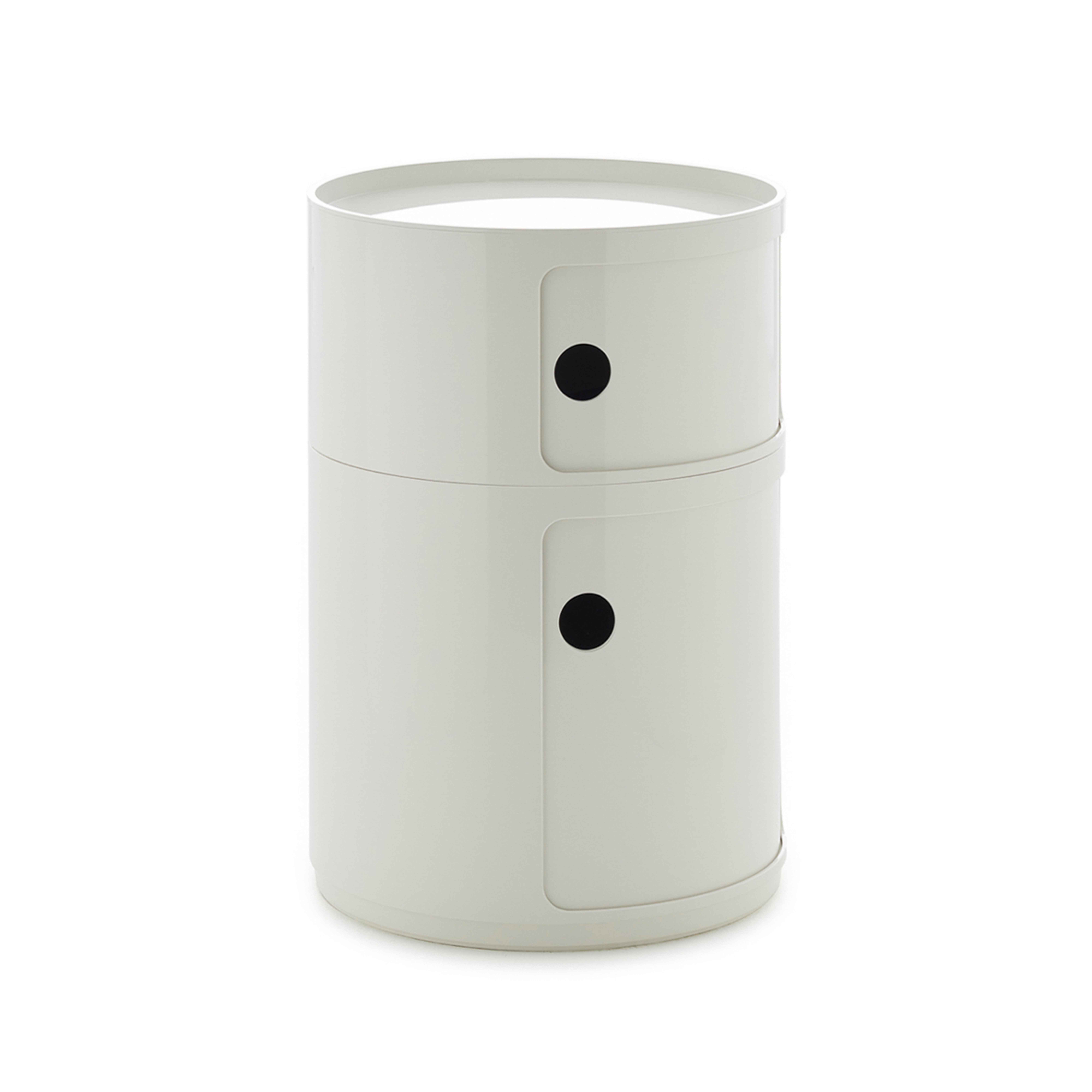Componibili Big Container, bílá, 2 prvky, výška 61,5 cm - Kartell