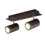 Joffrey 2 Plafonnier Black - Lindby