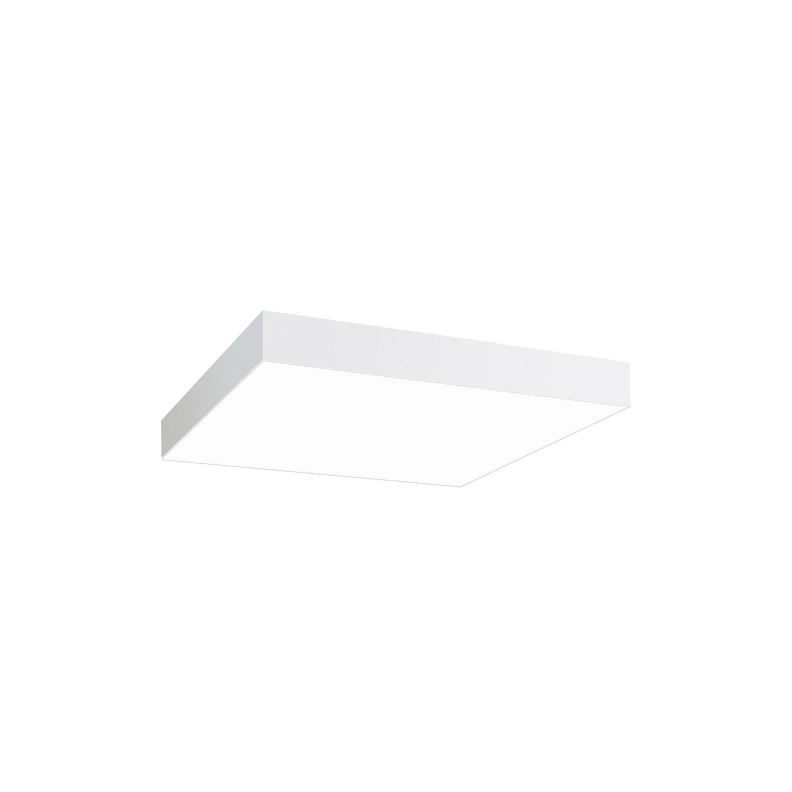 Plafonnier LED BRUMBERG Biro Square, on/off, blanc, 4.000 K