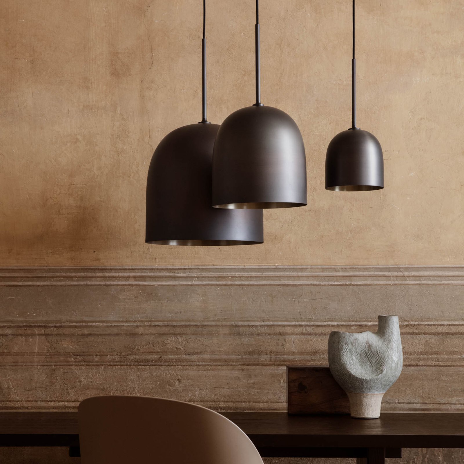 Howard Candeeiro Suspenso Ø16 Gunmetal - GUBI