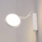 Vegglampe DND Profile med LED-lys, hvit