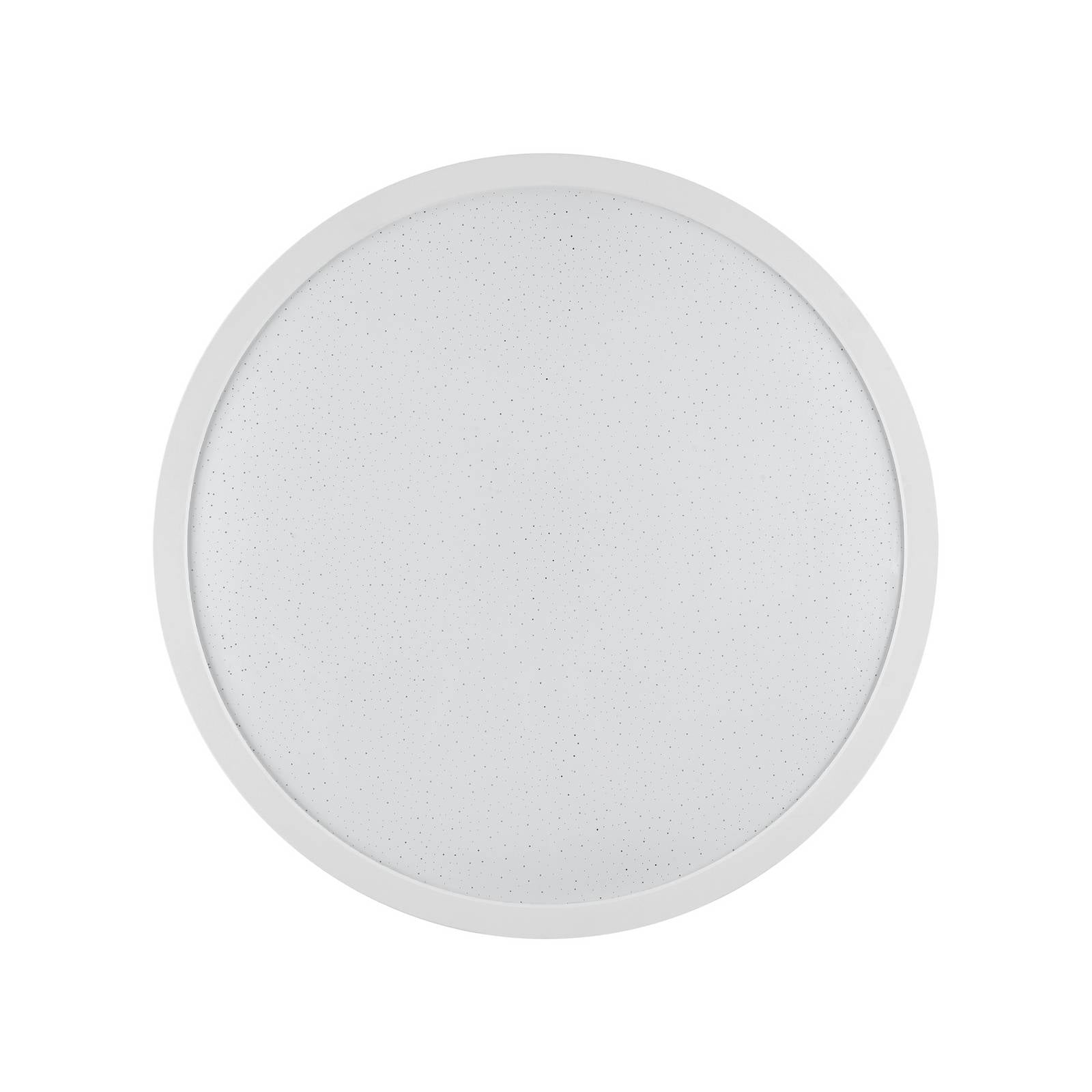 Lampa sufitowa LED Navara-Starry, biała, Ø 27,5 cm, 4 000 K
