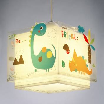 Colourful children's hanging light Dinos