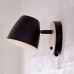 Theo wall light, made of ash wood