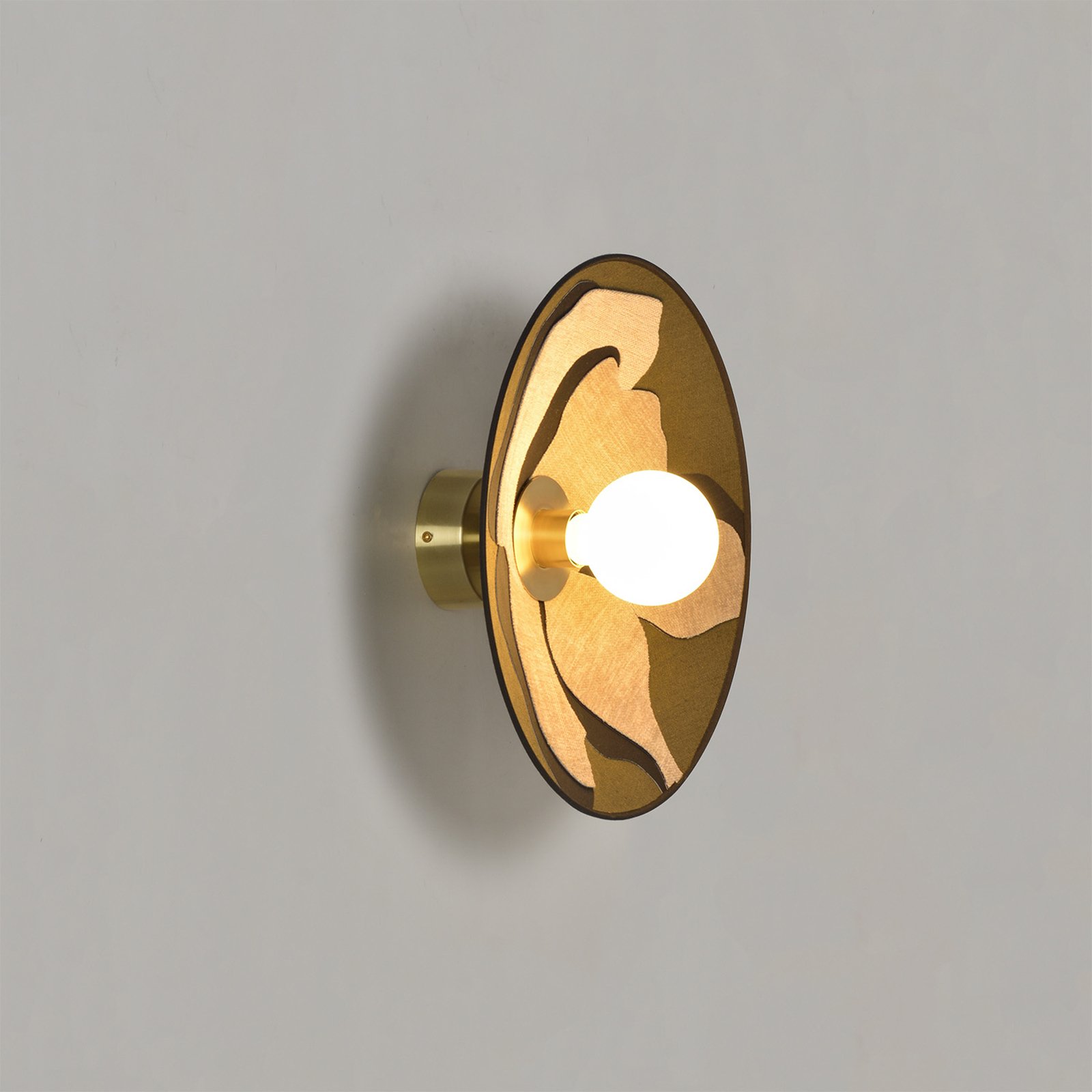 Sonia Laudet Wandlampe Ø 40 cm khaki - MARKET SET