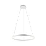 Molto Luce LED viseća lampa Perfora, bijela, Ø 60 cm, aluminij