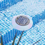 Lampă LED solară piscină Pool Light multicolor alb