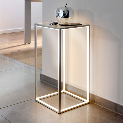 Belyst sidebord Delux 60 cm højt