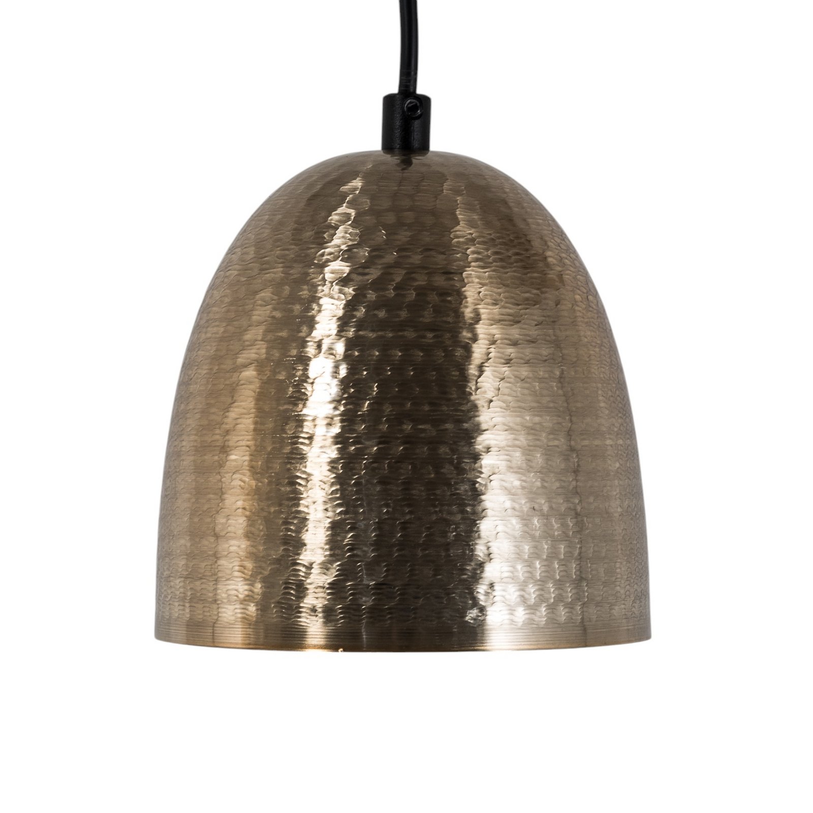 Tattoo 2383 pendant light, gold-coloured, metal, Ø 16 cm